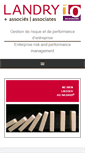 Mobile Screenshot of landryconsulting.com
